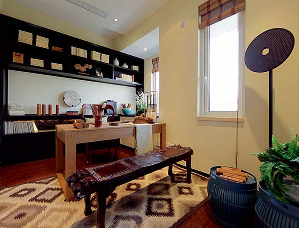 新中式裝修設(shè)計(jì)，裝修設(shè)計(jì)會(huì)舍圖(四)