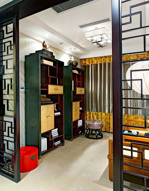 新中式裝修設(shè)計(jì)，裝修設(shè)計(jì)會(huì)舍圖(五)