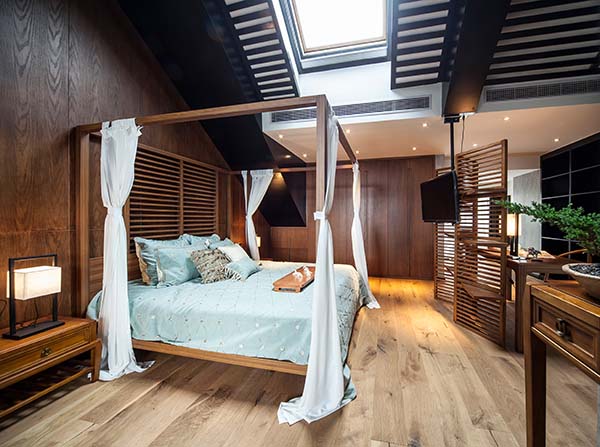 新中式裝修設(shè)計(jì)，裝修設(shè)計(jì)會(huì)舍圖(六)