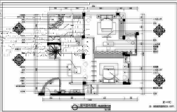 新中式裝修設(shè)計(jì)，裝修設(shè)計(jì)會(huì)舍圖(六)