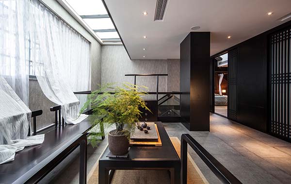 新中式裝修設計，裝修設計會舍圖(六)