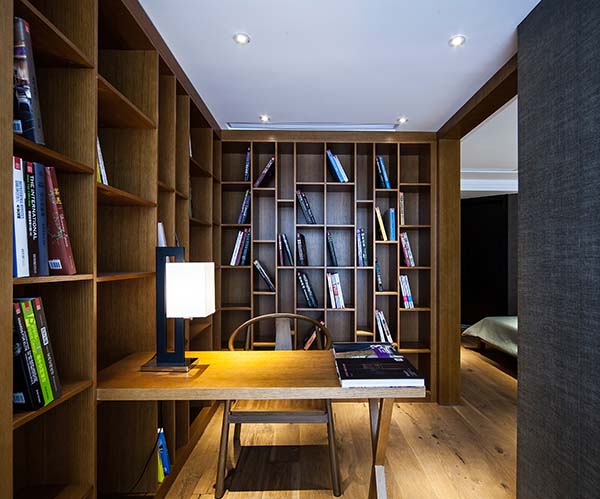 新中式裝修設(shè)計，裝修設(shè)計會舍圖(六)