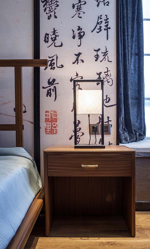 新中式裝修設(shè)計，裝修設(shè)計會舍圖(六)