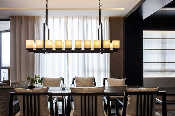 新中式裝修設(shè)計，裝修設(shè)計會舍圖(六)