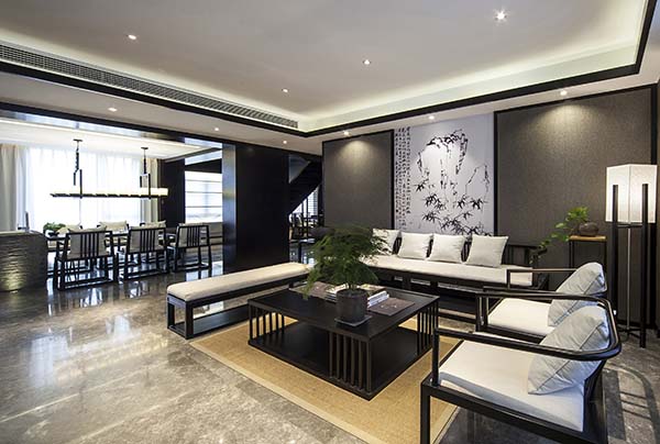 新中式裝修設(shè)計(jì)，裝修設(shè)計(jì)會(huì)舍圖(六)