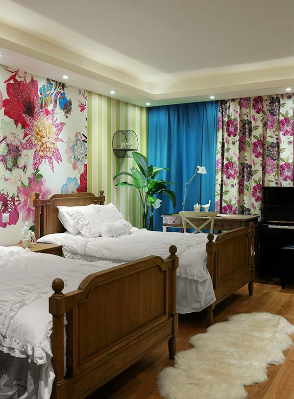 新中式裝修設(shè)計(jì)，裝修設(shè)計(jì)會舍圖(九)