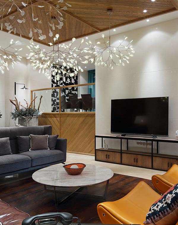 新中式裝修設(shè)計，裝修設(shè)計會舍圖(九)