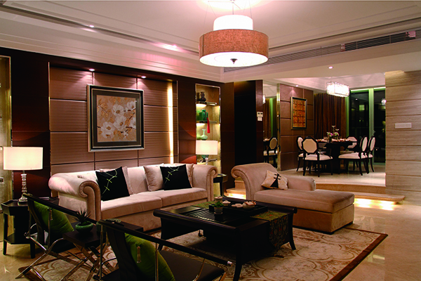 新中式裝修設(shè)計，公園大地風格的裝修