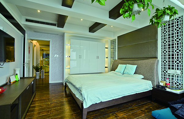 會舍荷塘月色風格的裝修設計，新中式裝修設計