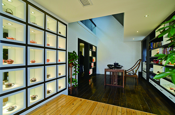 會舍荷塘月色風格的裝修設計，新中式裝修設計