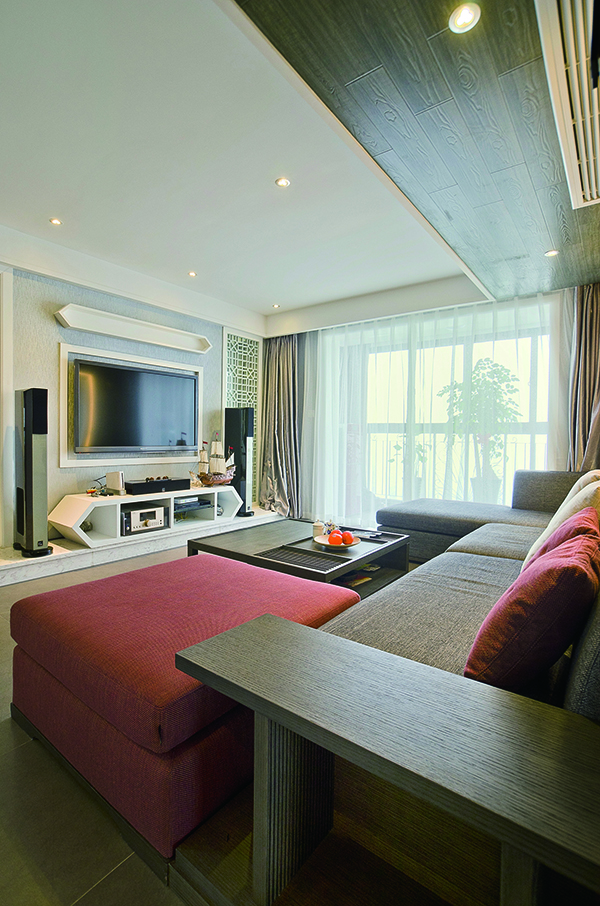 會舍荷塘月色風格的裝修設計，新中式裝修設計