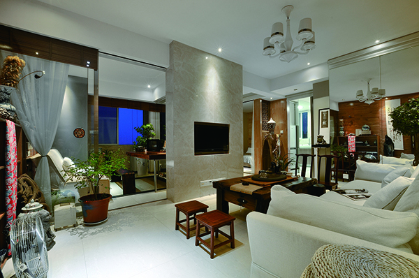 寫意東方，新中式會(huì)舍裝修設(shè)計(jì)