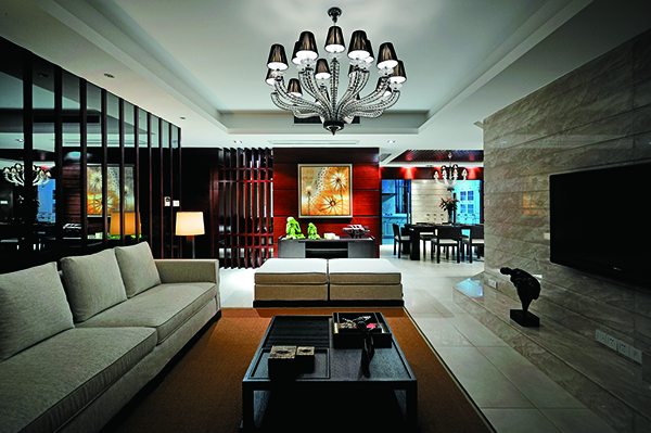 水岸名居，新中式裝修設(shè)計(jì)