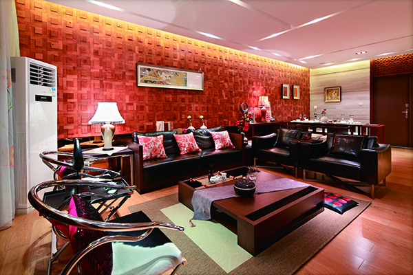 金沙西園，新中式會舍裝修設(shè)計