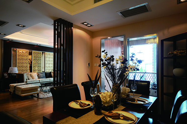 新中式會舍裝修設(shè)計，水悅逸品