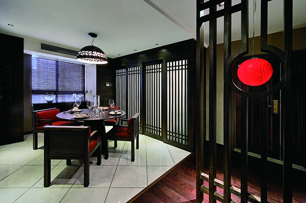 融僑華府，新中式會舍裝修設(shè)計