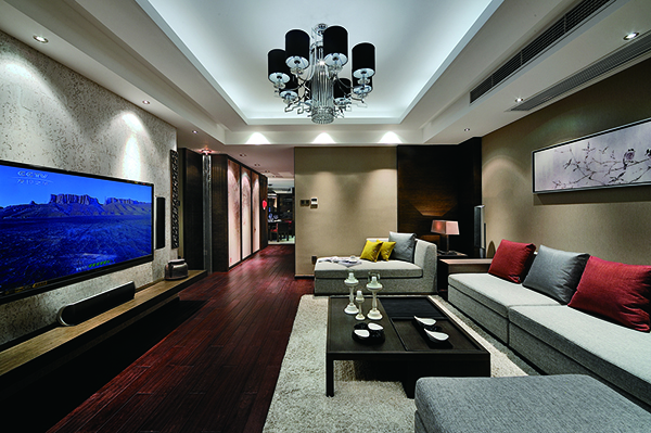 融僑華府，新中式會舍裝修設(shè)計