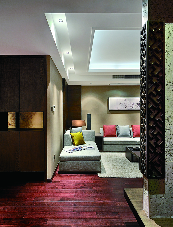 融僑華府，新中式會舍裝修設(shè)計