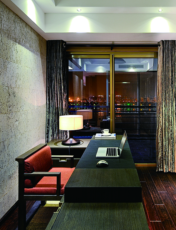 融僑華府，新中式會舍裝修設(shè)計