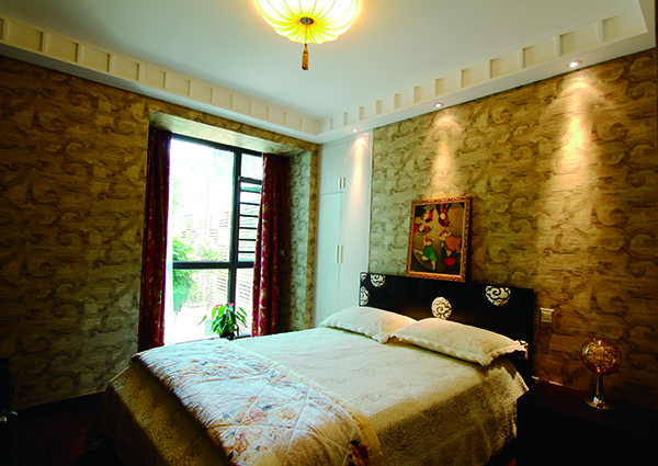 中天花園，簡(jiǎn)約新中式家裝別墅樣板房