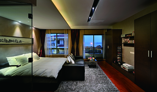 名城港灣，簡約風新中式別墅裝修設計