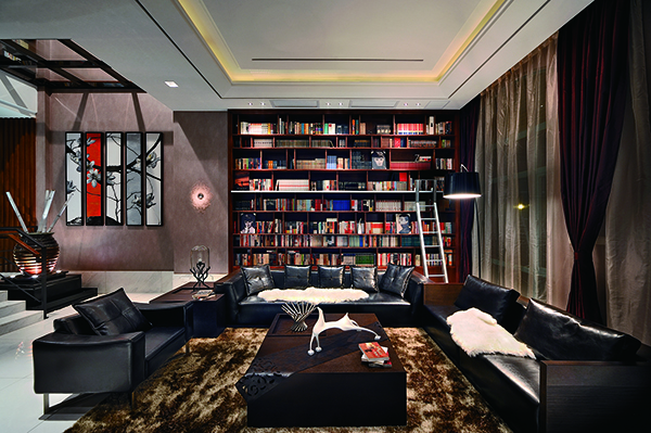 名城港灣，簡約風(fēng)新中式別墅裝修設(shè)計(jì)