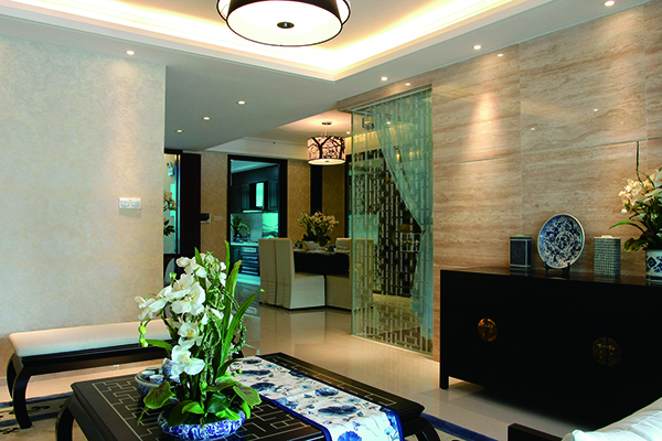 新中式別墅裝修設(shè)計(jì)，愛(ài)上青花瓷