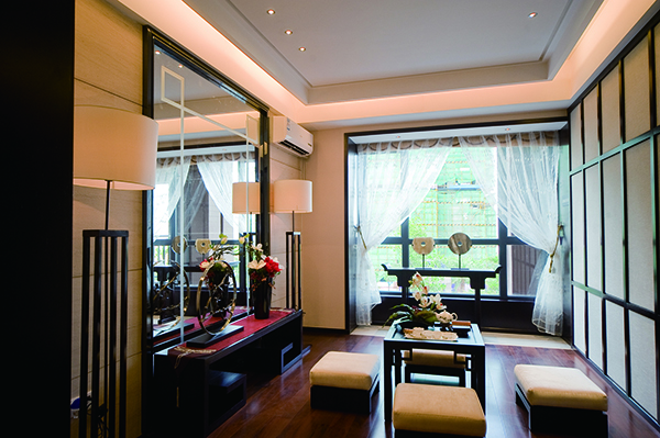 西江花園，新中式簡約別墅裝修設(shè)計