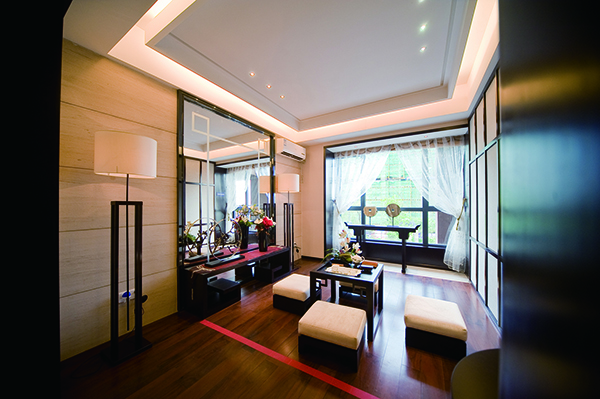 西江花園，新中式簡約別墅裝修設(shè)計