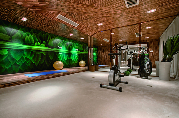 高爾夫別墅，新中式裝修別墅