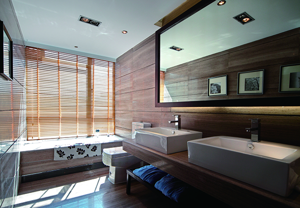 新中式別墅裝修，天邑灣樣板圖