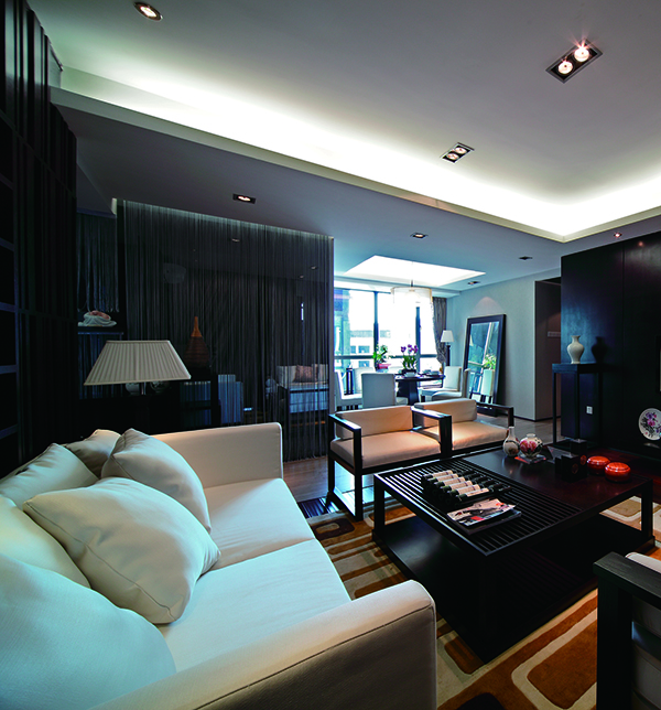 新中式別墅裝修，天邑灣樣板圖