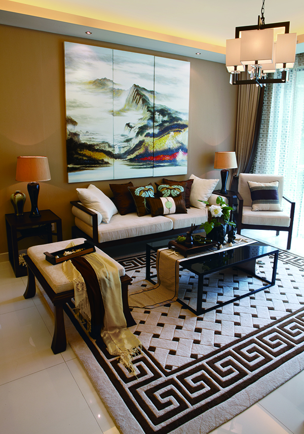 豐泰城，簡約新中式別墅裝修