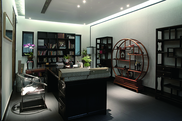 華發(fā)新城，新中式別墅簡(jiǎn)約風(fēng)裝修設(shè)計(jì)