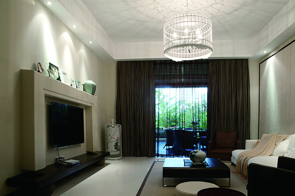 華發(fā)新城，新中式別墅簡(jiǎn)約風(fēng)裝修設(shè)計(jì)