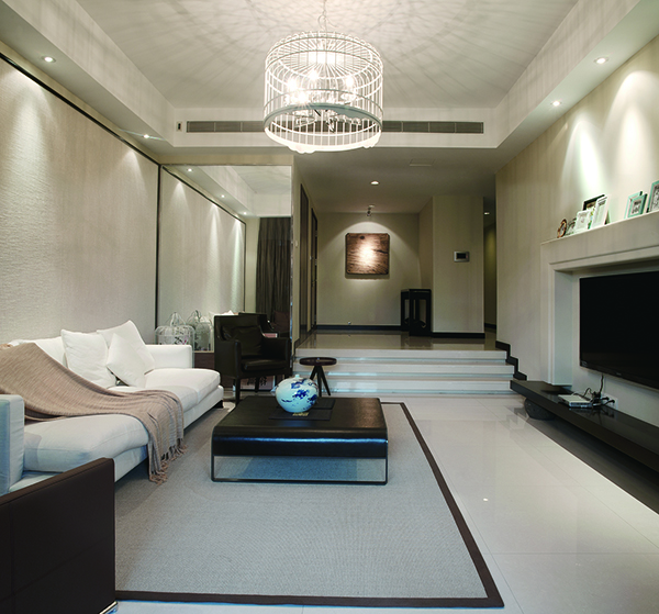 華發(fā)新城，新中式別墅簡約風(fēng)裝修設(shè)計(jì)