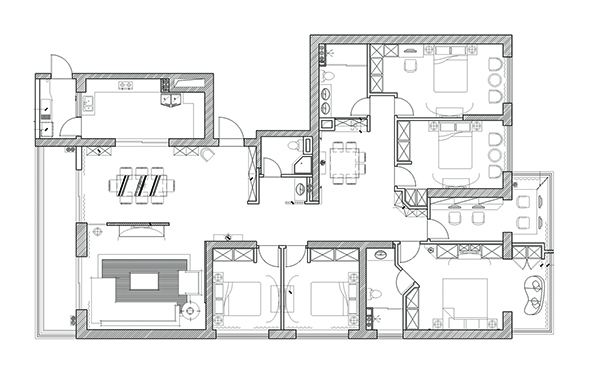珠光，新中式會(huì)舍裝修設(shè)計(jì)