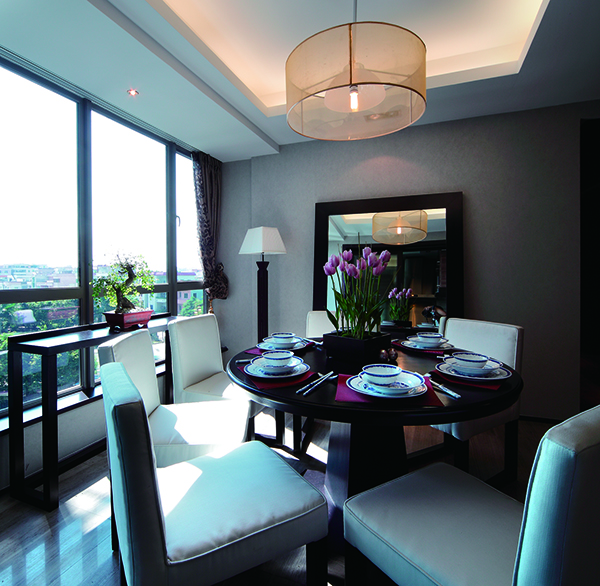 珠光，新中式會舍裝修設計