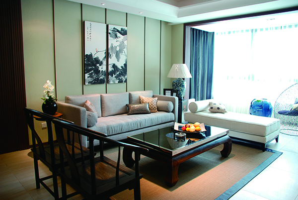 新中式會舍裝修設計圖，泰富