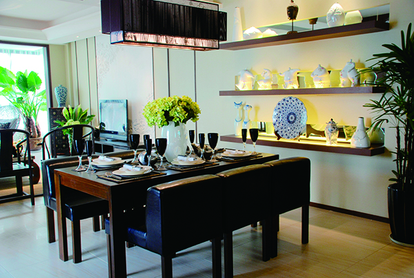 新中式會舍裝修設計圖，泰富