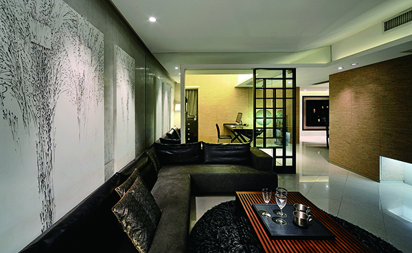 云頂視界，新中式會舍裝修