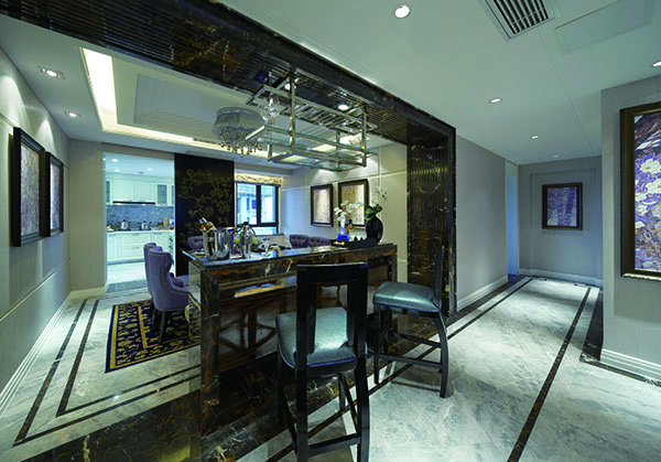 新中式會舍裝修設(shè)計，紫晶山