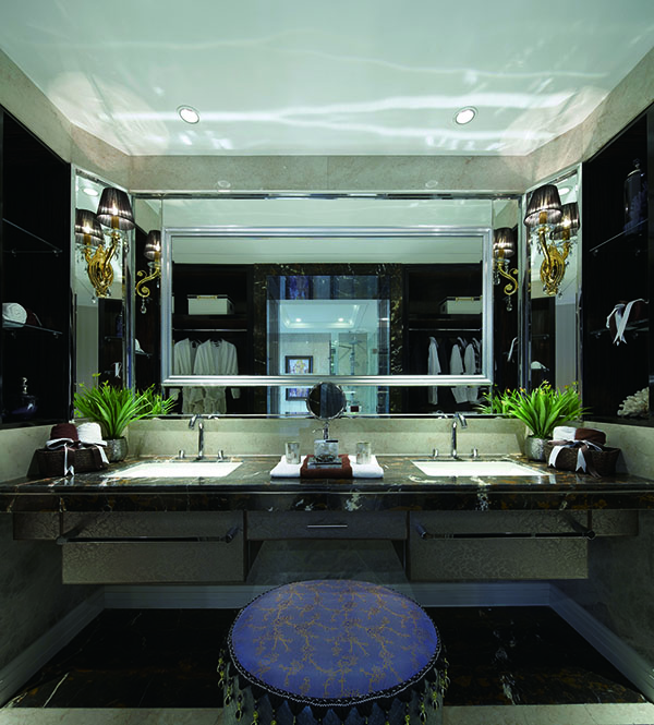 新中式會舍裝修設計，紫晶山