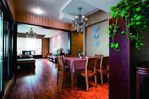 江南水都意境，新中式會舍裝修設計