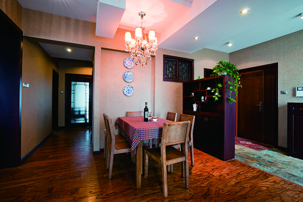 江南水都意境，新中式會舍裝修設計