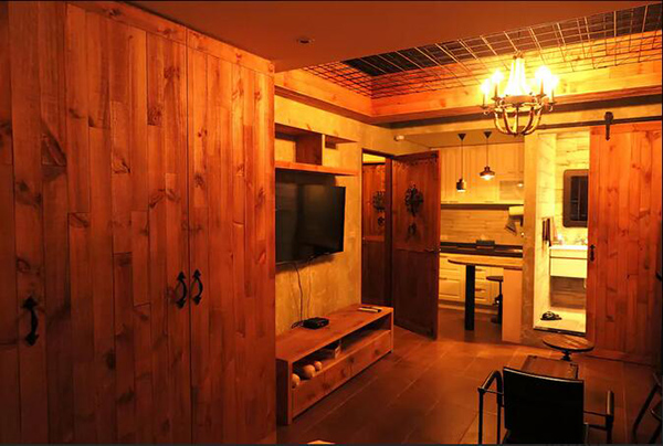 臺灣民宿，頂樓空中花園