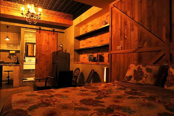 臺灣民宿，頂樓空中花園