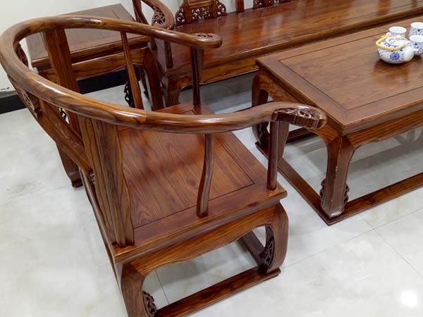 仿古家具中式實木皇宮椅太師椅沙發(fā)椅組合