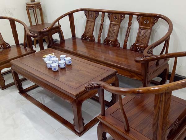 仿古家具中式實木皇宮椅太師椅沙發(fā)椅組合