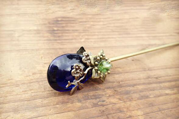 大水滴古典匠心啟航閱讀盤(pán)發(fā)發(fā)簪單簪